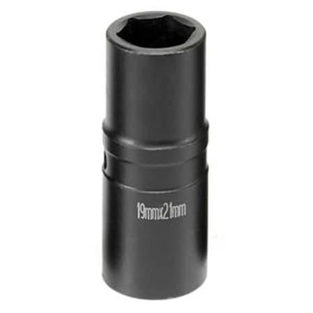 Light House Beauty 50in. Drive Thin Wall in.Flipin. Socket - 19mm x 21mm LI3546446